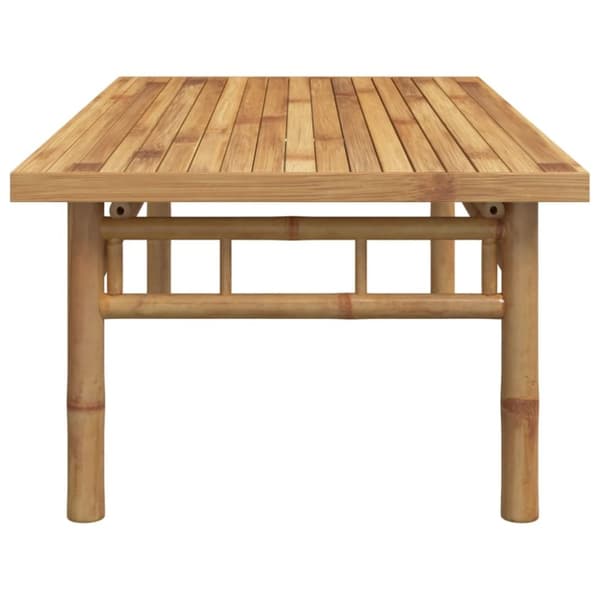 vidaXL Soffbord 110x55x35 cm bambu