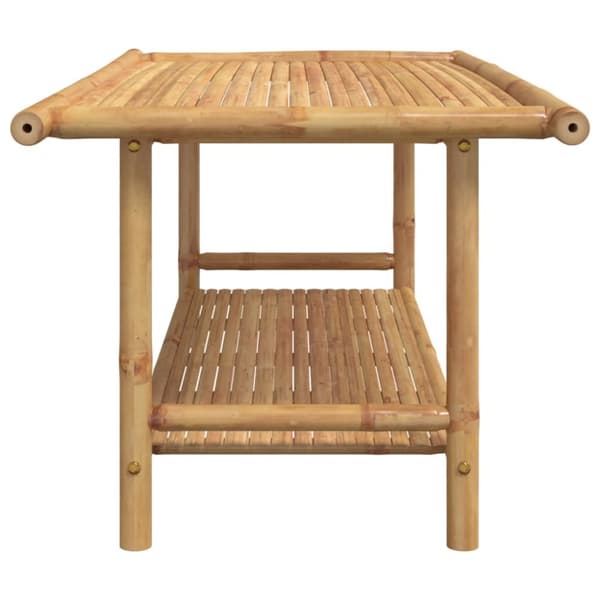 vidaXL sofabord 110x55x45 cm bambus