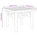 Miniatyrbillede 7 af 8: vidaXL sofabord 45x45x35 cm bambus