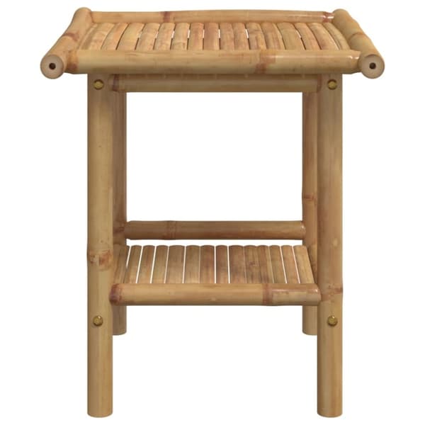 vidaXL Sohvapöytä 45x45x45 cm bambu