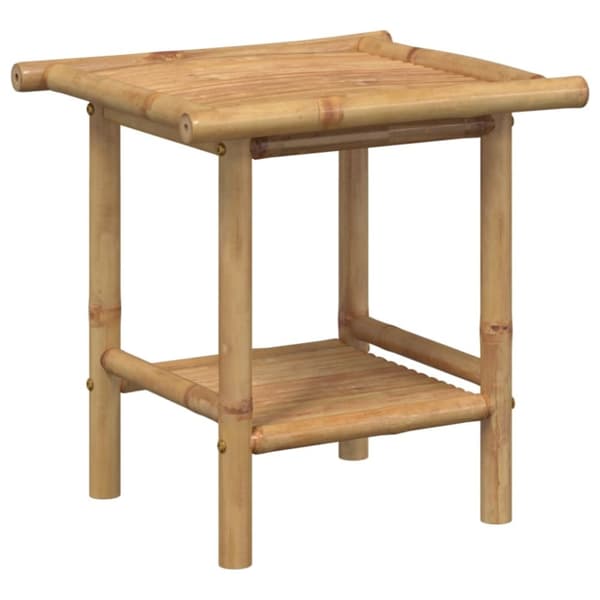 vidaXL Sohvapöytä 45x45x45 cm bambu