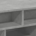 Miniatyrbilde 7 av 10: vidaXL Salongbord betonggrå 70x70x29 cm konstruert tre