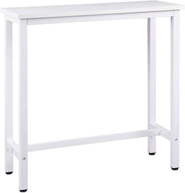 Rootz Modern Barbord - Konsolbord - Matbord - Robust järnstomme - Reptålig - Vattenavvisande - 40cm x 100cm x 100cm