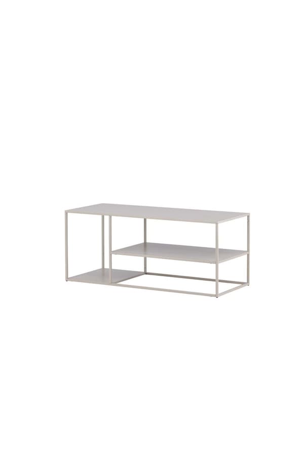 Staal sofabord beige.