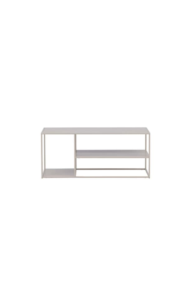 Staal soffbord beige.