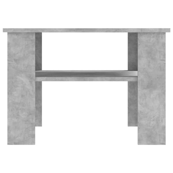 vidaXL Soffbord betonggrå 60x60x42 cm konstruerat trä - Soffbord