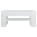 Miniatyrbillede 4 af 8: vidaXL sofabord 102x55x45 cm konstrueret træ hvid -  Sofaborde