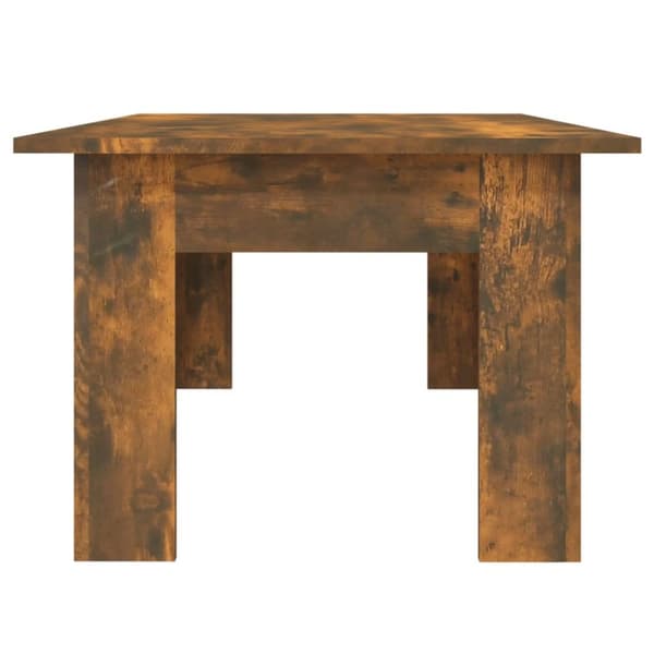vidaXL sofabord 100x60x42 cm konstrueret træ røget egetræsfarve - Sofaborde