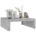 Miniatyrbild 5 av 8: vidaXL Soffbord betonggrå 100x100x35 cm spånskiva -  Soffbord