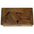 Pikkukuva 4 / 8: vidaXL Sohvapöytä 90x50x30 cm aito tiikki ruskea -  Kahvipöydät