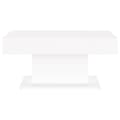 Miniatyrbillede 5 af 7: vidaXL sofabord 96x50x45 cm spånplade hvid -  Sofaborde