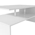 Miniatyrbild 5 av 7: vidaXL Soffbord spånskiva 90x59x42 cm vit -  Soffbord