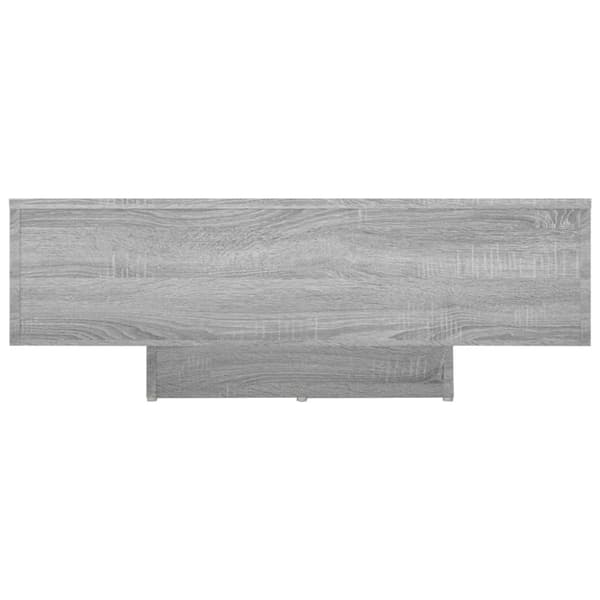 vidaXL sofabord 85x55x31 cm konstrueret træ grå sonoma-eg - Sofaborde