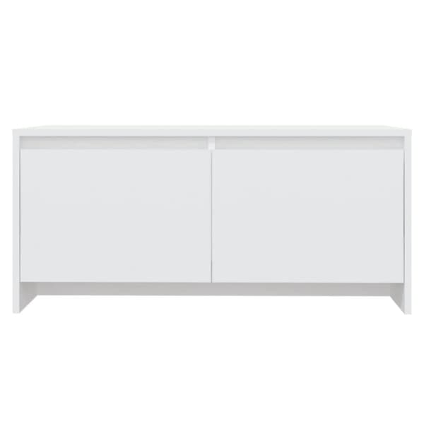 vidaXL Soffbord vit 90x50x41,5 cm konstruerat trä - Soffbord