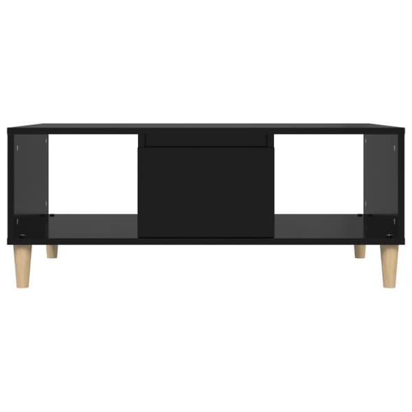 vidaXL Soffbord svart 90x50x36,5 cm konstruerat trä - Soffbord