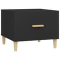 Miniatyrbillede 8 af 11: vidaXL sofaborde 2 stk. 50x50x40 cm konstrueret træ sort -  Sofaborde