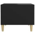 Miniatyrbillede 11 af 11: vidaXL sofaborde 2 stk. 50x50x40 cm konstrueret træ sort -  Sofaborde