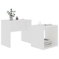 Miniatyrbillede 4 af 7: vidaXL sofabordssæt 48x30x45 cm konstrueret træ hvid -  Sofaborde