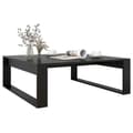 Miniatyrbillede 5 af 8: vidaXL sofabord 100x100x35 cm konstrueret træ sort -  Sofaborde