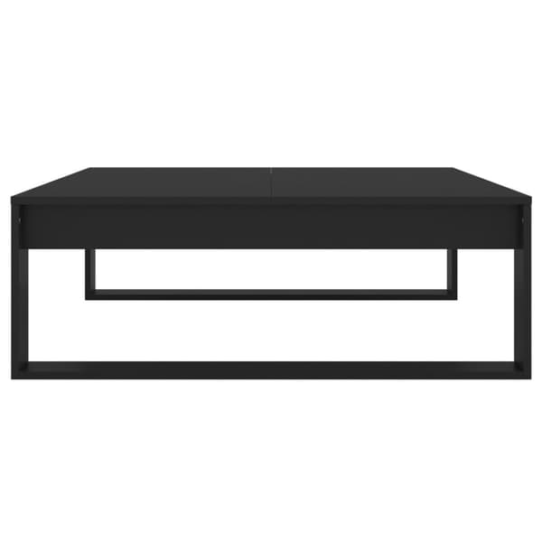 vidaXL sofabord 100x100x35 cm konstrueret træ sort - Sofaborde