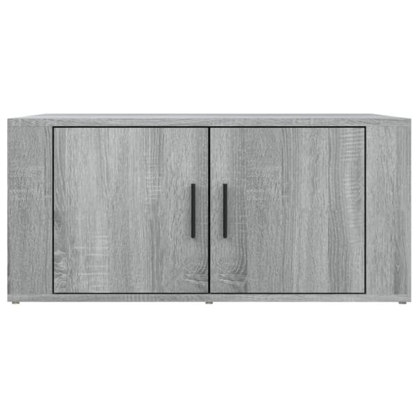 vidaXL Soffbord grå sonoma 80x50x36 cm konstruerat trä -  Soffbord