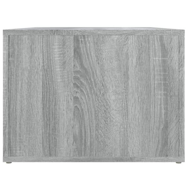 vidaXL Soffbord grå sonoma 80x50x36 cm konstruerat trä -  Soffbord