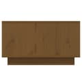 Miniatyrbild 6 av 10: vidaXL Soffbord honungsbrun 55x56x32 cm massiv furu -  Soffbord