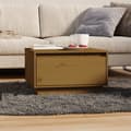 Miniatyrbild 1 av 10: vidaXL Soffbord honungsbrun 55x56x32 cm massiv furu -  Soffbord