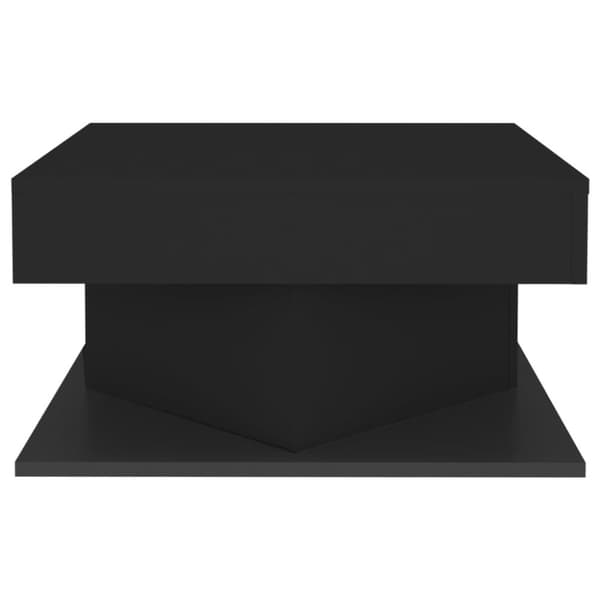 vidaXL Soffbord svart 57x57x30 cm spånskiva - Soffbord