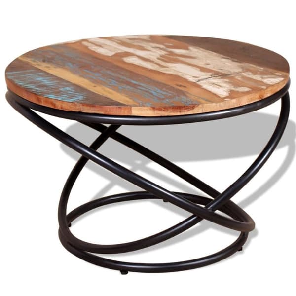 vidaXL sofabord 60x60x40 cm massivt genbrugstræ - Sofaborde