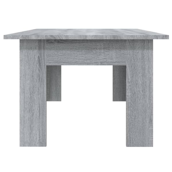 vidaXL Soffbord grå sonoma 100x60x42 cm konstruerat trä - Soffbord