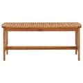 Miniatyrbillede 3 af 7: vidaXL sofabord 102x50x43 cm massivt akacietræ -  Sofaborde