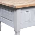 Miniatyrbillede 6 af 7: vidaXL sofabord 100x55x45 cm fyrretræ grå -  Sofaborde