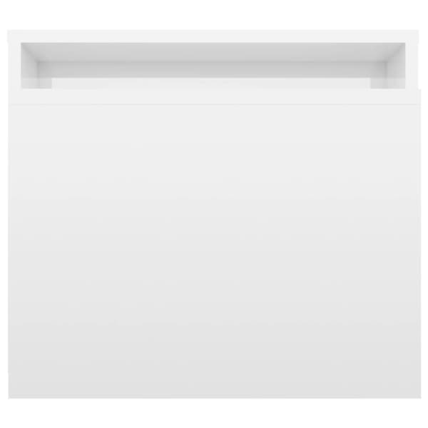 vidaXL Soffbord set vit högglans 100x48x40 cm konstruerat trä - Soffbord