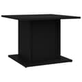 Miniatyrbillede 3 af 8: vidaXL sofabord 55,5x55,5x40 cm spånplade sort -  Sofaborde