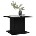 Miniatyrbillede 4 af 8: vidaXL sofabord 55,5x55,5x40 cm spånplade sort -  Sofaborde