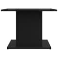 Miniatyrbillede 6 af 8: vidaXL sofabord 55,5x55,5x40 cm spånplade sort -  Sofaborde