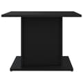 Miniatyrbillede 7 af 8: vidaXL sofabord 55,5x55,5x40 cm spånplade sort -  Sofaborde