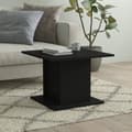 Miniatyrbillede 1 af 8: vidaXL sofabord 55,5x55,5x40 cm spånplade sort -  Sofaborde