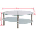 Miniatyrbillede 5 af 5: vidaXL sofabord i eksklusivt design hvid -  Sofaborde