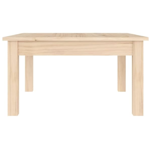 vidaXL sofabord 55x55x30 cm massivt fyrretræ -  Sofaborde
