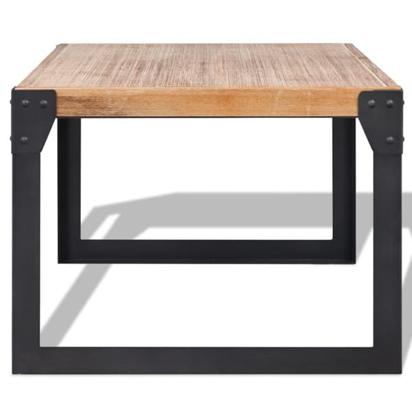 vidaXL Kahvipöytä Täysi Akaasiapuu 100x60x45 cm - Kahvipöydät