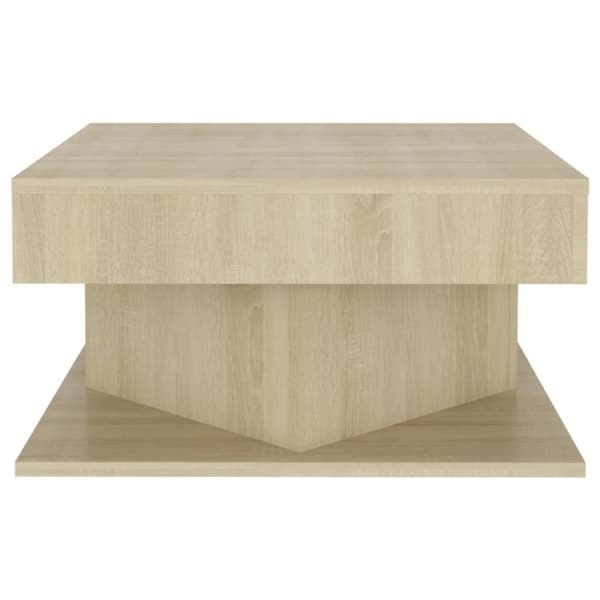 vidaXL sofabord 57x57x30 cm cm spånplade sonoma-eg -  Sofaborde
