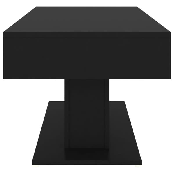 vidaXL Soffbord svart 96x50x45 cm konstruerat trä - Soffbord