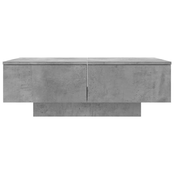 vidaXL Sohvapöytä betoninharmaa 90x60x31 cm tekninen puu - Kahvipöydät
