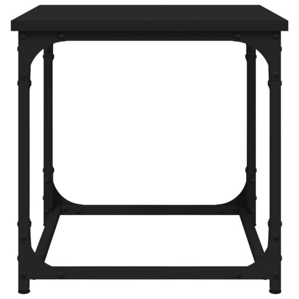 vidaXL sidebord 40x40x40 cm konstrueret træ sort -  Sofaborde