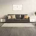 Miniatyrbillede 1 af 11: vidaXL sofabord med metalben 2 stk. 50x50x40 cm hvid -  Sofaborde