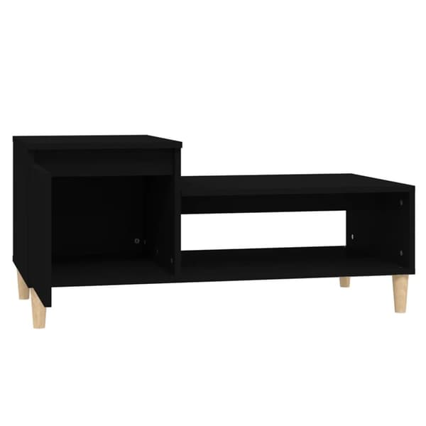 vidaXL sofabord 100x50x45 cm konstrueret træ sort -  Sofaborde