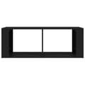 Miniatyrbillede 6 af 9: vidaXL sofabord 100x50x36 cm konstrueret træ sort -  Sofaborde