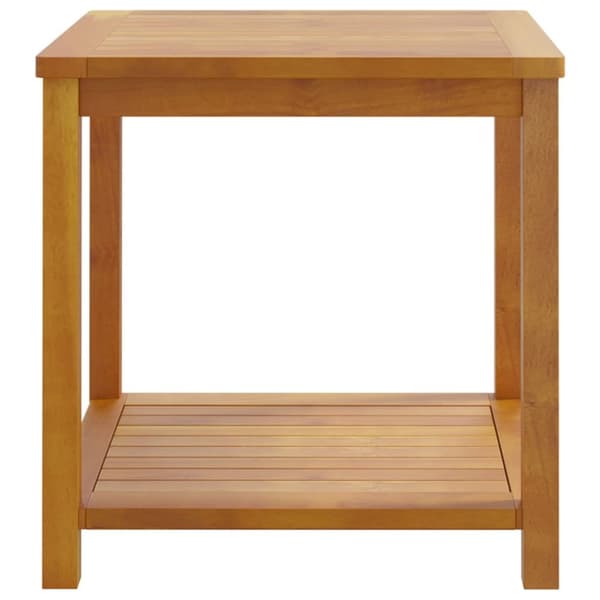 vidaXL sidebord 45 x 45 x 45 cm massivt akacietræ -  Sofaborde